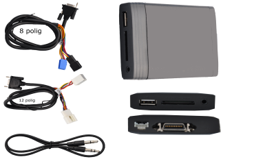 SD USB MP3 Wechsler zur Aufrüstung des originalen Radios/Navis