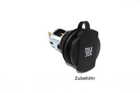 Steckdose, Zigarettenanzünder-Buchse, 12-24 V, Zigarettenanzünder