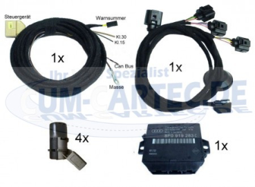 Nachrüstsatz Einparkhilfe APS Heck A5 8T