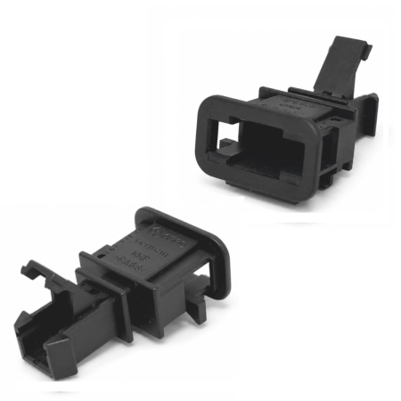 1 poliger Stecker VW 1J0 972 761 Steckergehäuse für VW Audi Seat Skoda