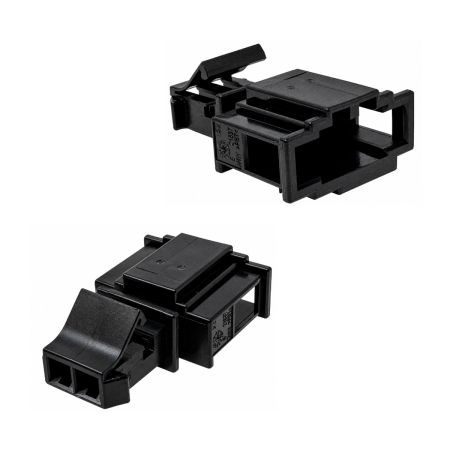 2 poliger Stecker VW 1J0 972 712  Steckergehäuse für VW Audi Seat Skoda