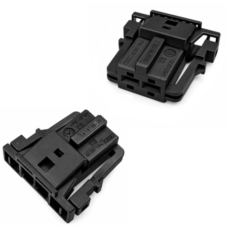 2 poliger Stecker 4E0 971 942  Buchsengehäuse für VW Audi Seat Skoda