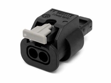Preview: 2 poliger Stecker 4F0 973 702 Buchsengehäuse für VW Audi Seat Skoda