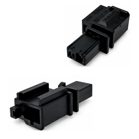 2 poliges Buchsengehäuse 1J0 973 332 für Reparaturzwecke von VW Audi Seat Skoda