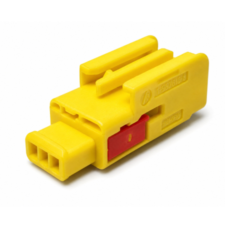 Preview: 3 poliges Buchsengehäuse 8J0 972 576 für Reparaturzwecke von VW Audi Seat Skoda