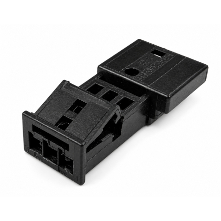 Preview: 3 poliges MQS Buchsengehäuse 3D0 973 332 für Reparaturzwecke von VW Audi Seat Skoda