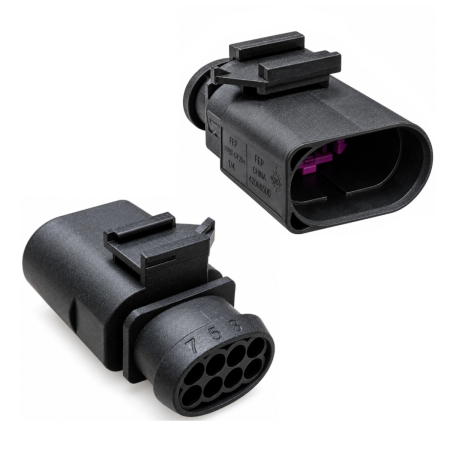 10 poliger Stecker 1J0 973 814 Buchsengehäuse für VW Audi Seat Skoda