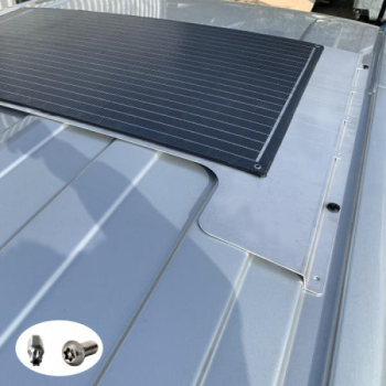 Nachrüstsatz AV-Solarkit zum Schrauben auf dem Dach passend für VW T6 von 2015 bis 2020