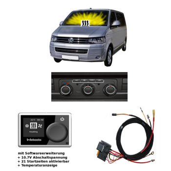 Standheizung Zuheizer Webasto MultiControl Car SW für VW T5.2 7E Climatic