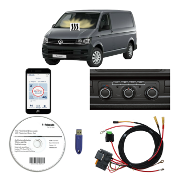 Standheizung Umrüstsatz Zuheizer mit Webasto ThermoConnect für VW T6 7E Climatic