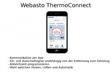 Plug&Play Standheizung Zuheizer Webasto ThermoConnect für VW T6 Climatronic