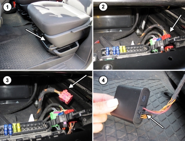 Umrüstsatz Zuheizer zur Standheizung Plug & Play für alle VW T6 7E TDI ab  Bj. 2015 