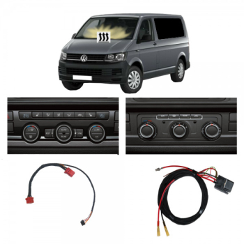 Umrüstsatz Zuheizer zur Standheizung Plug & Play für alle VW T6 7E TDI ab  Bj. 2015 