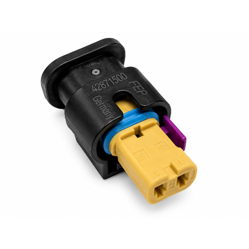 2 poliger Stecker 4F0 973 702 F Steckergehäuse für VW Audi Seat Skoda