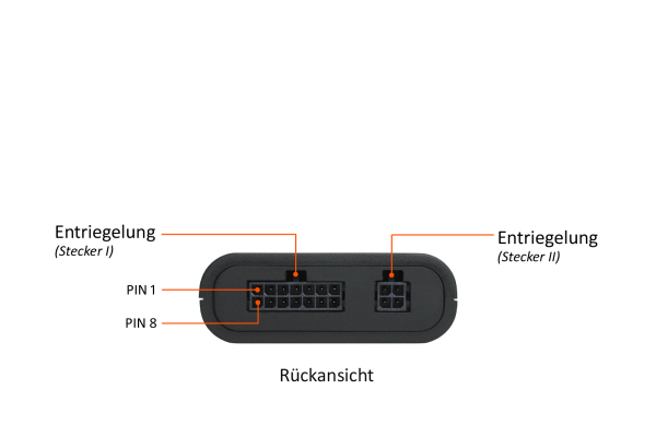 LTE APP - Steuerung Version 11.XX für VW Amarok II inkl. Plug&Play Adapterleitung für T91 LIN