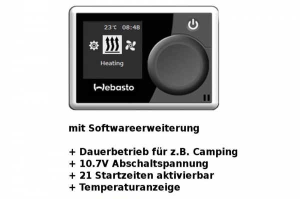 Standheizung Zuheizer Dauerbetrieb Webasto MultiControl SW für VW T5 7E Climatic