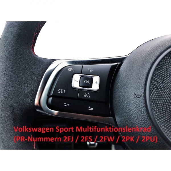 Tempomat GRA Nachrüstsatz für VW Touran II 5T ab 2015