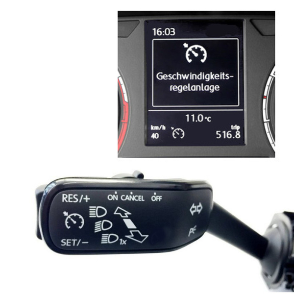 Tempomat GRA Nachrüstsatz für  Skoda Rapid NH ab Bj. 06.2015