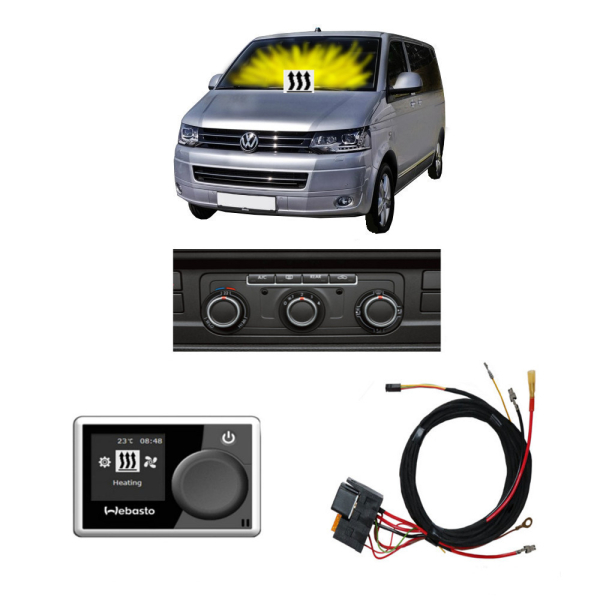 Standheizung Zuheizer Umrüstsatz Webasto MultiControl für VW T5.2 7E Climatic