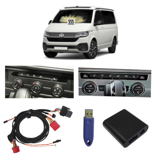 Umrüstsatz Zuheizer zur Standheizung Plug & Play für alle VW T6.1 ab 2020 