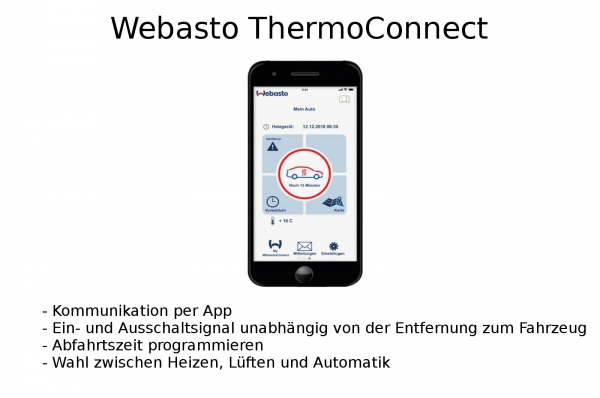 Plug&Play Umrüstsatz Standheizung Zuheizer Webasto 1533 für VW T6  Climatronic , 449,00 €