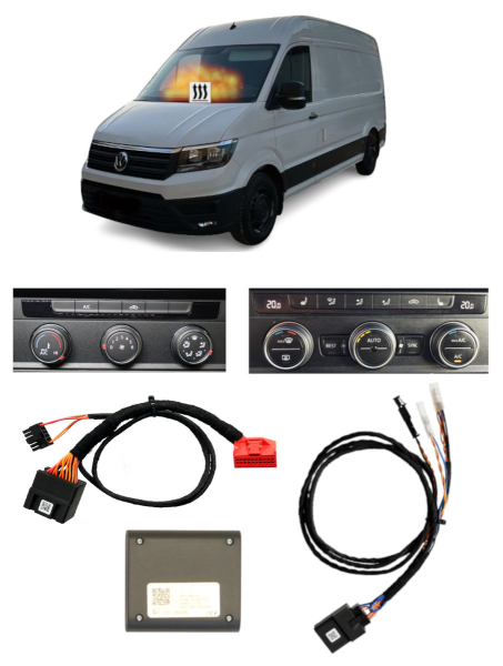 Umrüstsatz Zuheizer zur Standheizung Plug & Play für alle VW Crafter SY / SZ Umrüstsatz Zuheizer zur Standheizung Plug & Play für alle VW Crafter SY / SZ
