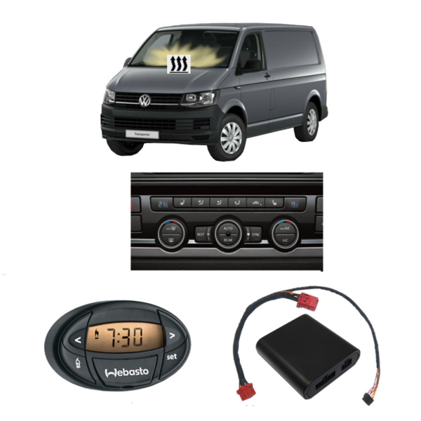 Plug&Play Umrüstsatz Standheizung Zuheizer Webasto 1533 für VW T6  Climatronic , 449,00 €