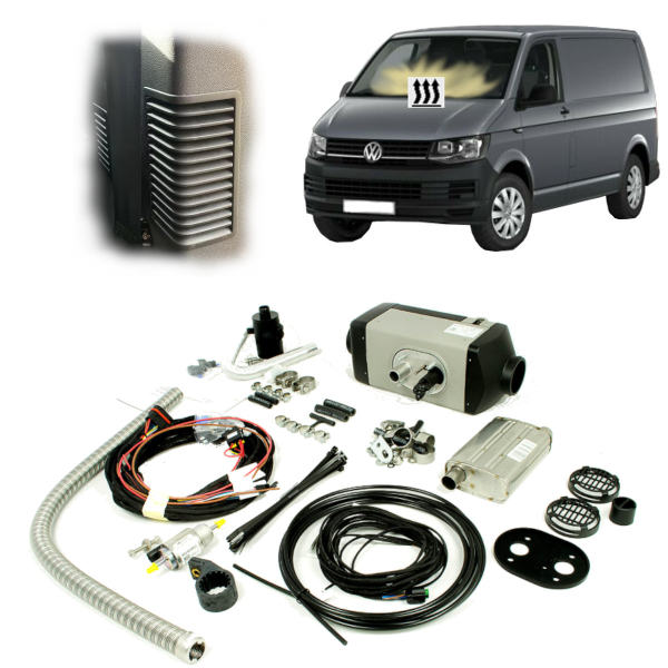Luftstandheizung Webasto Air Top 2000 STC Nachrüstsatz für alle VW T6 ab 2015 - 2020