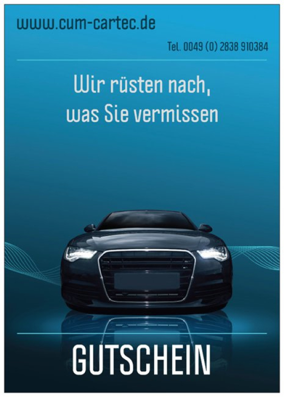 Geschenkgutschein von 5 bis 250 Euro